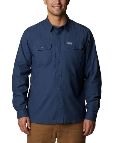 Columbia Landroamer Lined Shirt - Blue