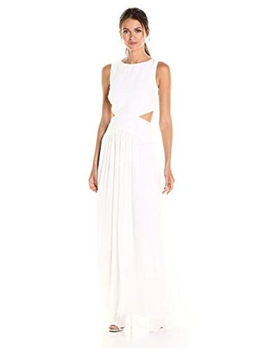 Nicole Miller Queen Of The Night Gown - White