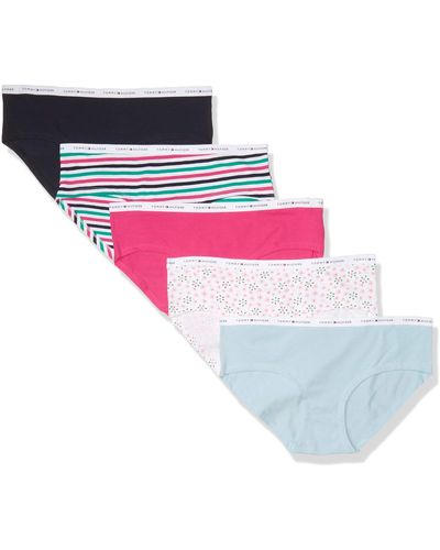 Tommy Hilfiger Hipster-cut Cotton Underwear Panty - Multicolor
