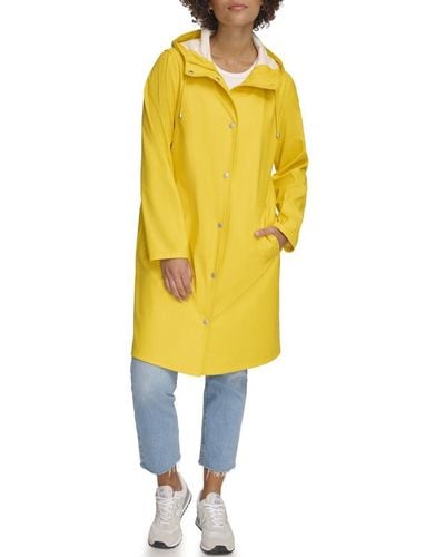 Levi's Classic Hooded Rain Parka - Yellow
