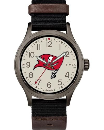 Timex Twzfbucmb Nfl Clutch Tampa Bay Buccaneers Watch - Multicolor