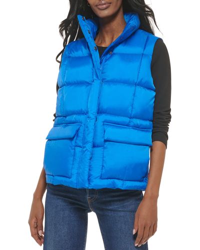 Levi's Sporty Box Quilted Puffer Vest - Black