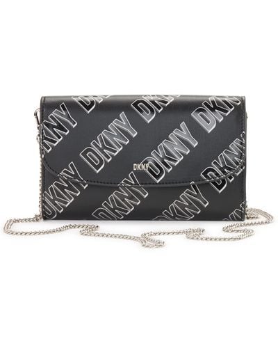 DKNY Casual Phoenix Chain Classic Wallet - Metallic
