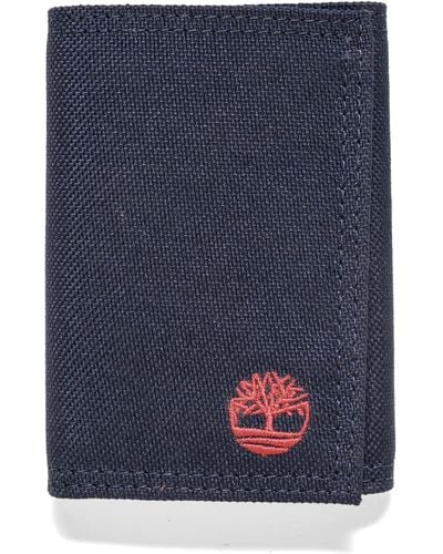 Timberland Trifold Nylon Wallet - Blue