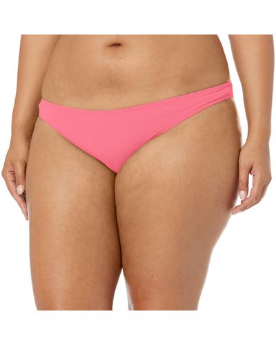 Roxy Beach Classics Moderate Bikini Bottom - Pink