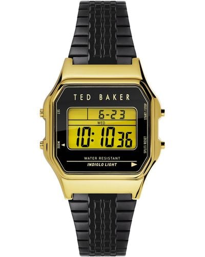 Ted Baker Ted 80's Stainless Steel Bracelet Watch 35.5mm - Yellow