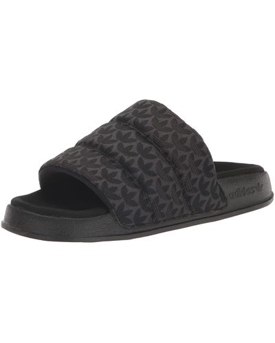 adidas Originals Adilette Essential Slide Sandal - Black