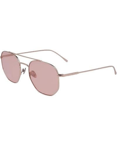 Lacoste L210s Square Sunglasses - Black
