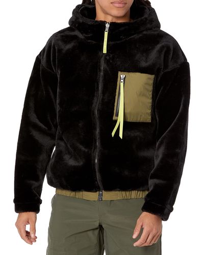 UGG Kairo Faux Fur Jacket - Black