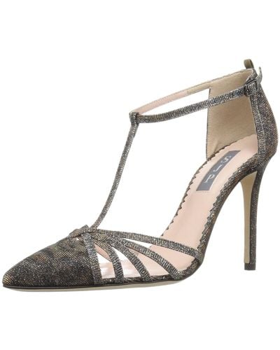 SJP by Sarah Jessica Parker Carrie Closed Toe T-strap Ankle Pump - Multicolor