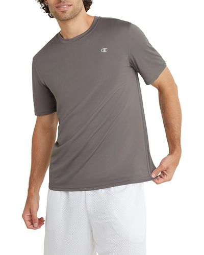 Champion , Sport Tee, Moisture Wicking, Anti Odor, Athletic T-shirt For - Gray