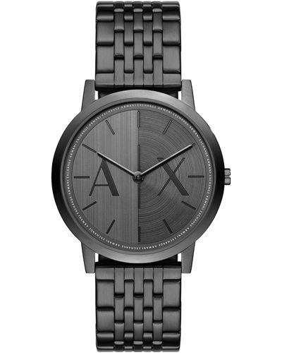 Emporio Armani Two-hand Stainless Steel Watch - Gray