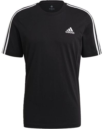 adidas Essentials 3-stripes T-shirt - Black