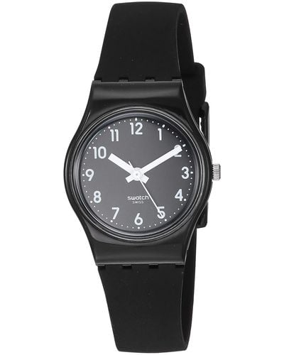 Swatch Lady Black Single Watch