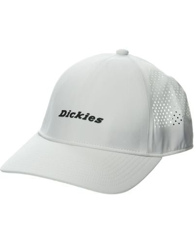 Dickies Low Pro Athletic Trucker Hat White - Metallic