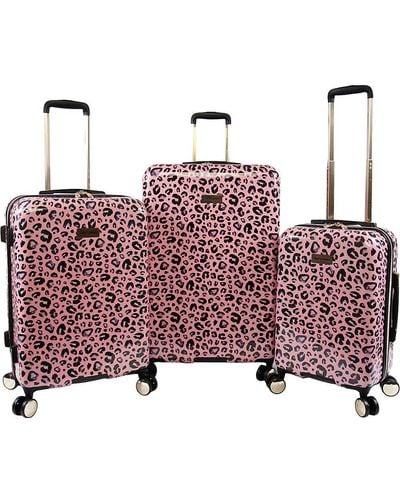 Juicy Couture Jane 3-piece Hardside Spinner Luggage Set - Multicolor