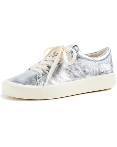 Vince Gabi Lace Up Sneakers - White