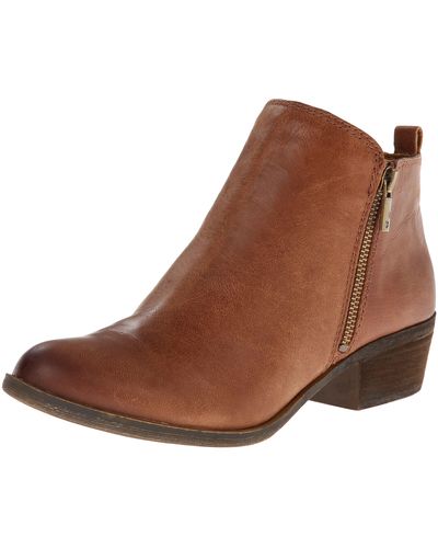Lucky Brand Womens Basel Ankle Boot - Brown