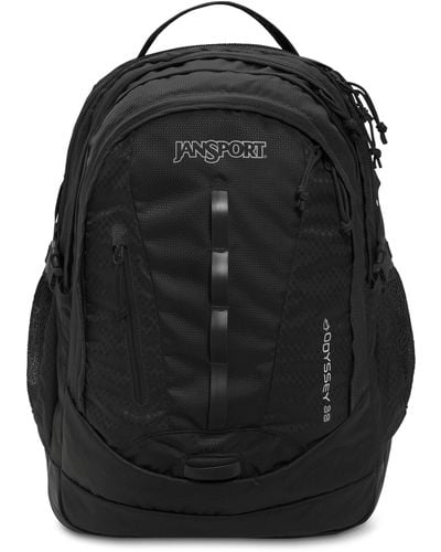 Jansport Odyssey Laptop Backpack For 15" Computer Or 3l Hydration System - Black