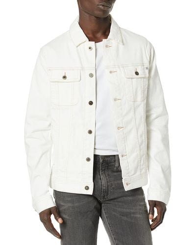 AG Jeans Dart Denim Jcaket - White