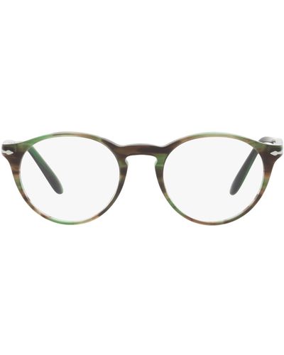 Persol Po3092v Phantos Prescription Eyewear Frames - Black