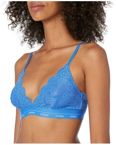 Guess Womens Active Medium Support Sports Bra with Lace-up Detail :  : Clothing, Shoes & Accessories