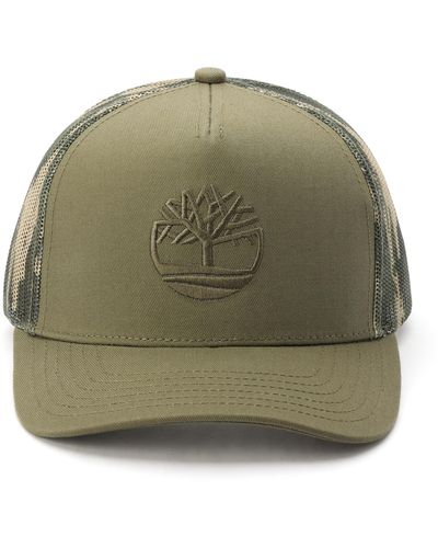 Timberland Printed Mesh Cap - Green