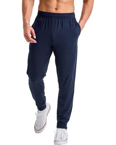 Hanes Originals Sweatpants With Pockets - Blue