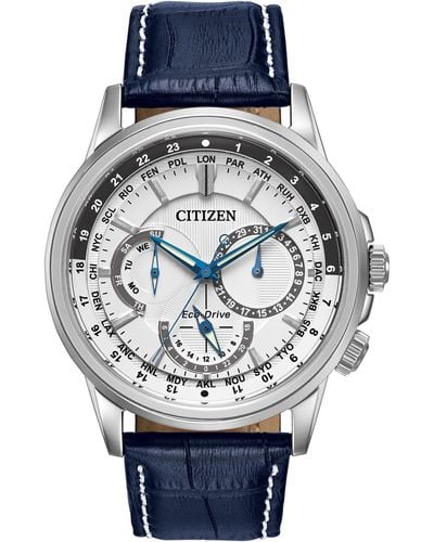 Citizen Eco-drive Calendrier Quartz Watch - Metallic