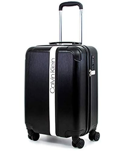 Calvin Klein Hardside Spinner Luggage With Tsa Lock - Black