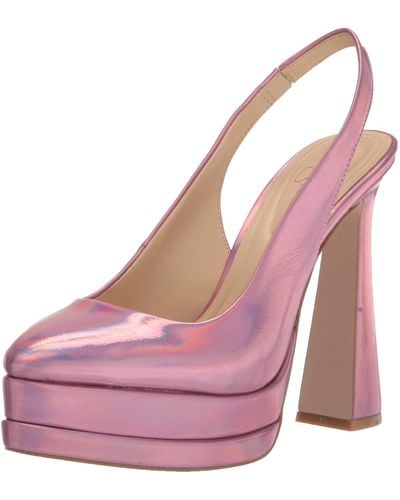 Jessica Simpson Mayria Slingback Platform High Heel Pump - Pink