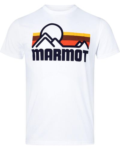Marmot Coastal Short Sleeve T-shirt - White