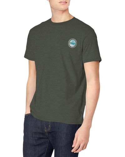 Billabong Classic Short Sleeve Premium Logo Graphic Tee T-shirt - Green