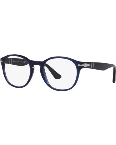 Persol Po3284v Phantos Prescription Eyewear Frames - Black