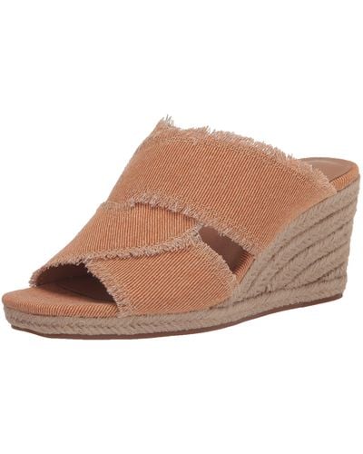 Lucky Brand Madgie Espadrille Wedge Sandal - Brown