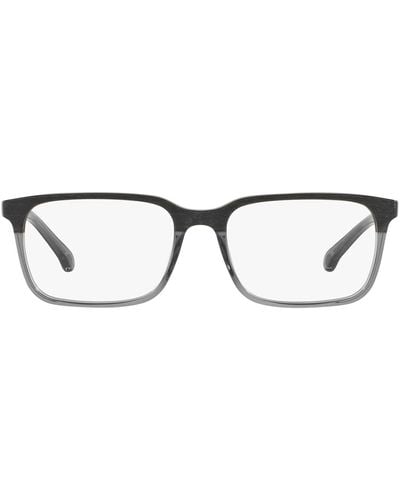 Brooks Brothers Bb2033 Rectangular Prescription Eyewear Frames - Black