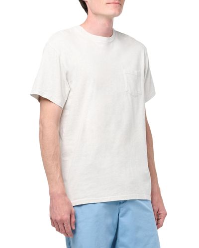 Quiksilver Saltwater Pocket Short Sleeve Tee Shirt T - White