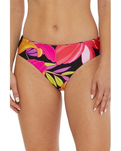Trina Turk Standard Solar Hipster Bikini Bottom - Pink
