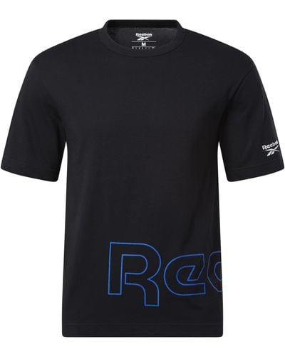 Reebok Identity Training Logo Trend Short Sleeve Tee - Black