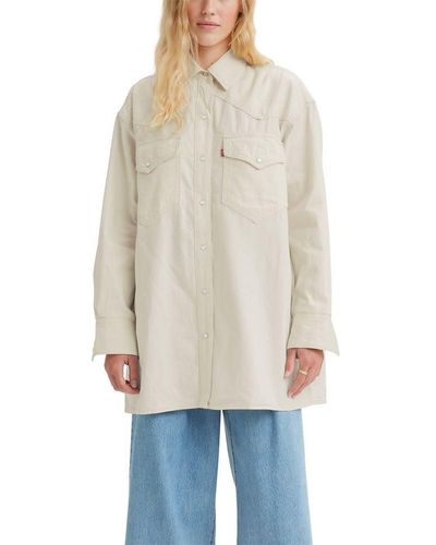 Levi's Dylan Relaxed Western Shirt - Natural