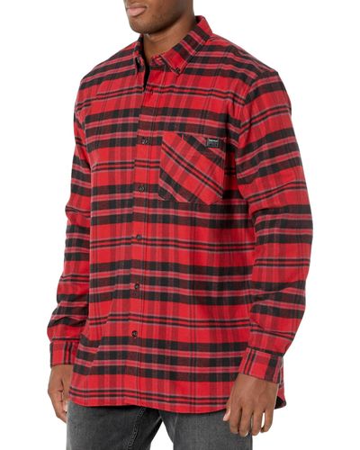 Timberland Woodfort Mid-weight Flannel Shirt 2.0 - Red