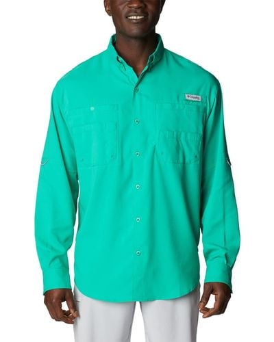 Columbia Standard Tamiami Ii Long Sleeve Shirt - Green