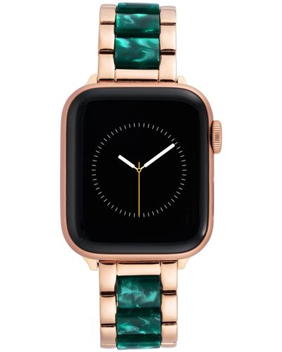 Anne Klein Fashion Resin Bracelet For Apple Watch - Black