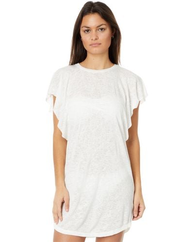 Billabong Standard Out For Waves Swim Cover-up - White