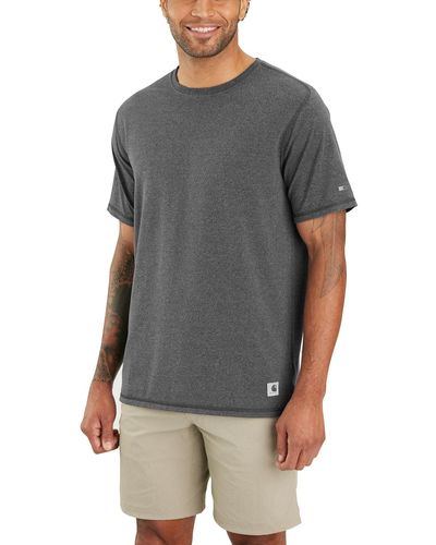 Carhartt Lightweight Durable Relaxed Fit Short-Sleeve T-Shirt - Grau