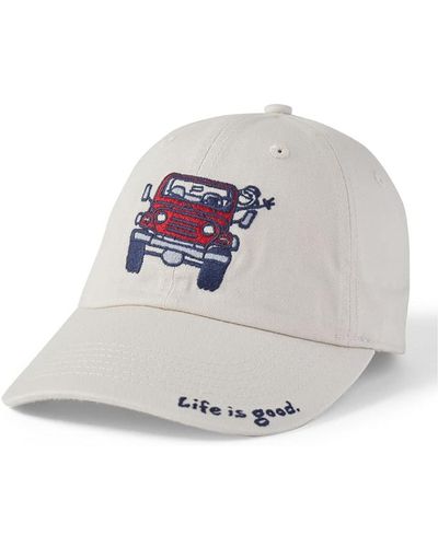 Life Is Good. Adult Chill Cap-adjustable Embroidered Graphic Baseball Hat For And - Multicolor