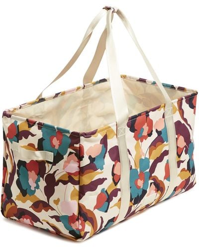 Vera Bradley Recycled Lighten Up Reactive Large Car Tote - Multicolor