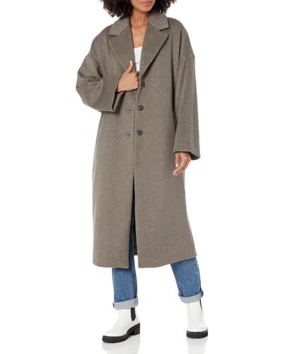 Velvet By Graham & Spencer Huntington Wool Coat - Natural