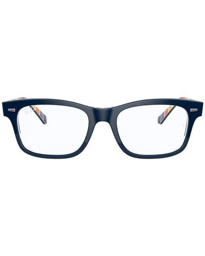 Ray-Ban Rx5383 Rectangular Prescription Eyewear Frames - Black