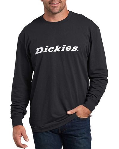 Dickies Long Sleeve Graphic Tee Big-tall - Black